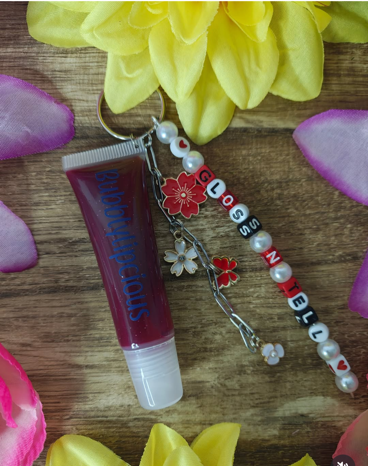 Circle, Heart, or Star key rings