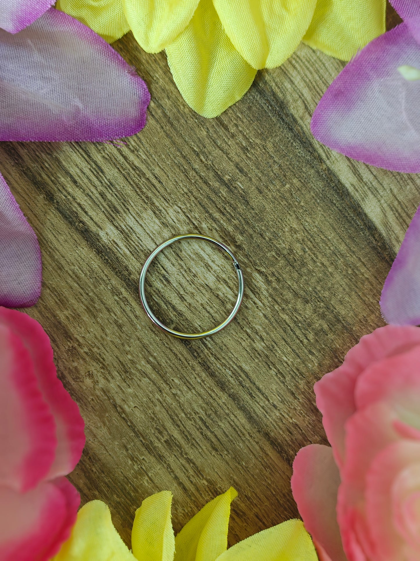 Circle, Heart, or Star key rings